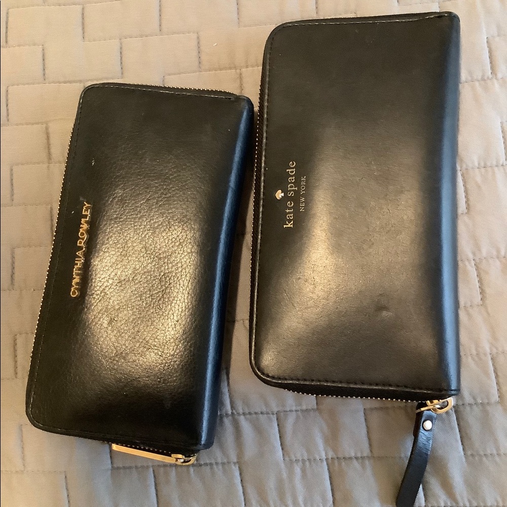 Kate spade and Cynthia rowley wallets